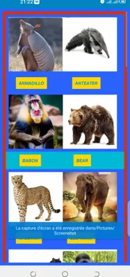 Voices of animals android App screenshot 0